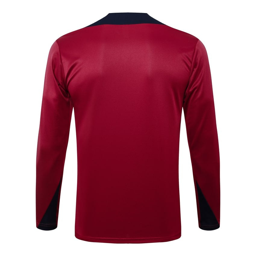 Survetement Angleterre Training Homme/Enfant 2024 2025 Rouge