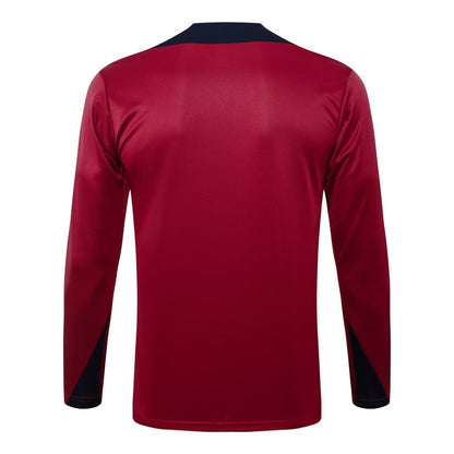 Survetement Angleterre Training Homme/Enfant 2024 2025 Rouge
