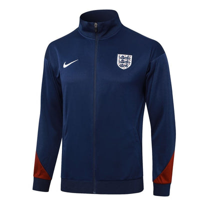 Survetement Angleterre Veste Homme/Enfant 2024 2025 Bleu Foncé