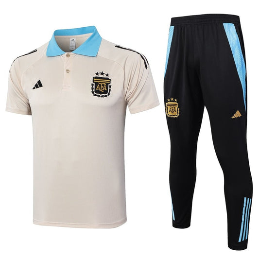 Polo Argentine Homme 2024 2025 Beige