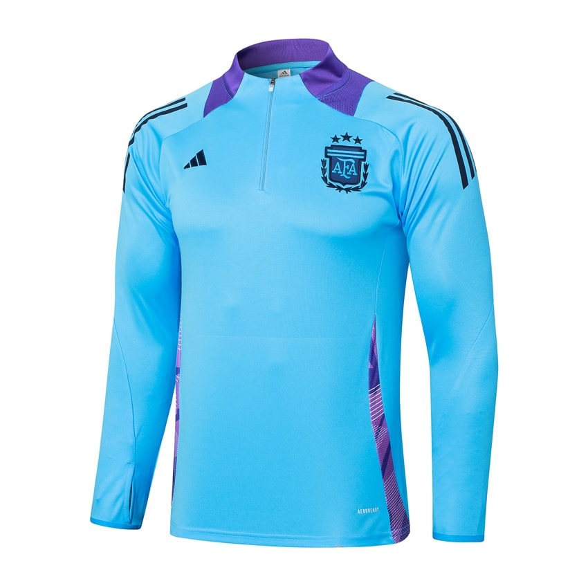 Survetement Argentine Training Homme/Enfant 2024 2025 Bleu Ciel
