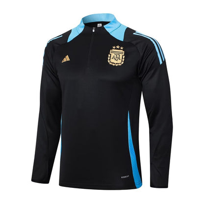 Survetement Argentine Training Homme/Enfant 2024 2025 Noir