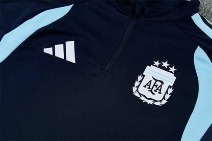 Survetement Argentine Training Homme/Enfant 2026 2027 Bleu Royal