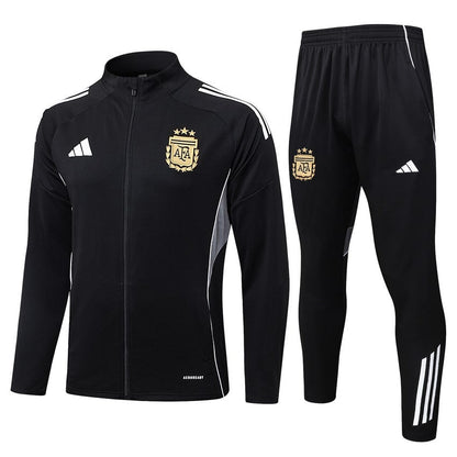 Survetement Argentine Veste Homme/Enfant 2025 2026 Noir Nuit