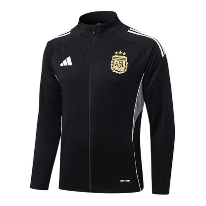 Survetement Argentine Veste Homme/Enfant 2025 2026 Noir Nuit