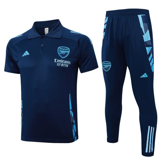 Polo Arsenal Homme 2024 2025 Bleu Foncé