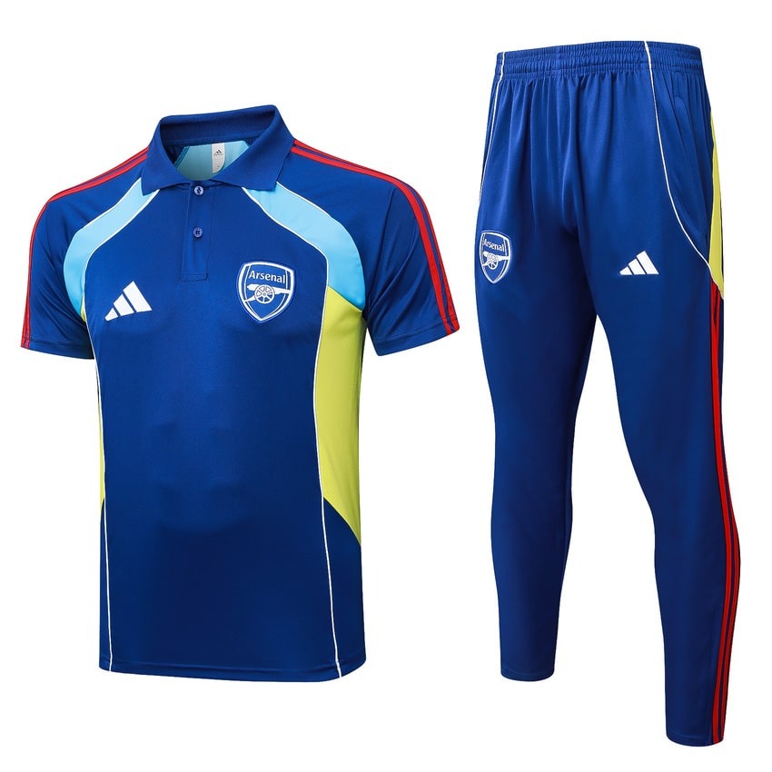 Polo Arsenal Homme 2025 2026 Bleu Clair