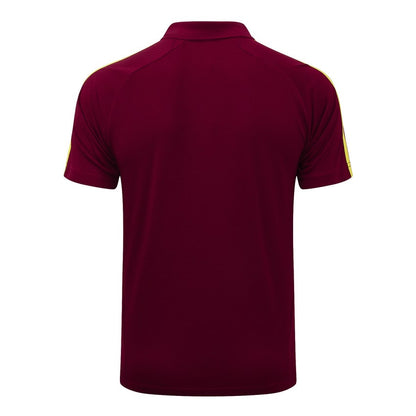 Polo Arsenal Homme 2025 2026 Rouge Foncé