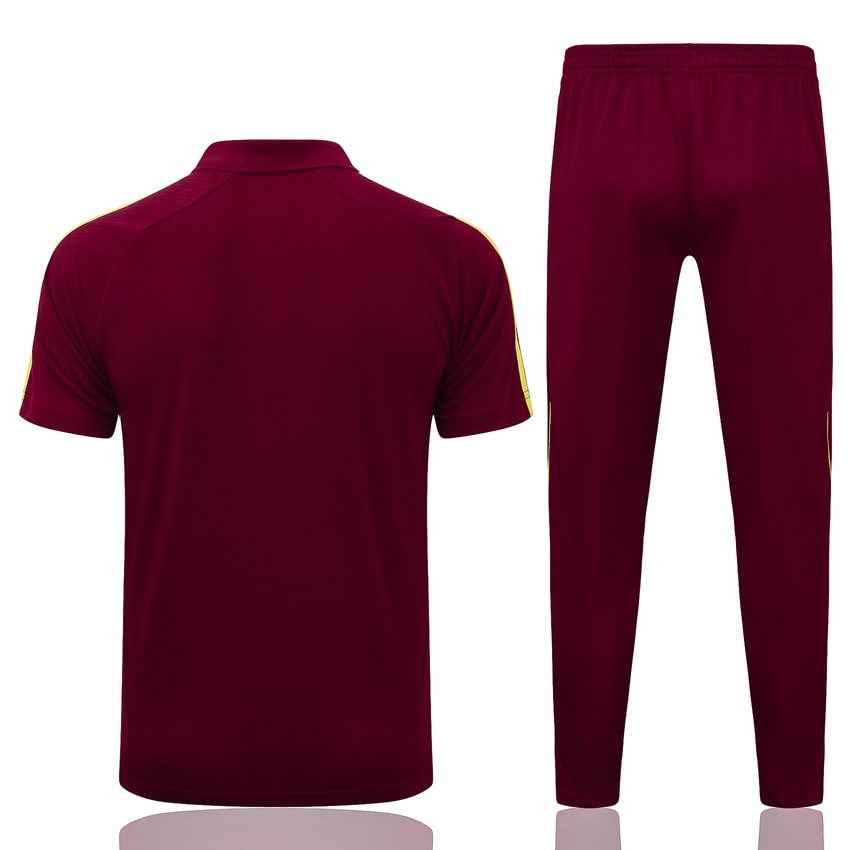 Polo Arsenal Homme 2025 2026 Rouge Foncé