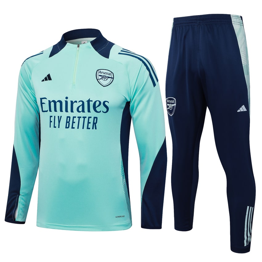 Survetement Arsenal Training Homme/Enfant 2024 2025 Vert