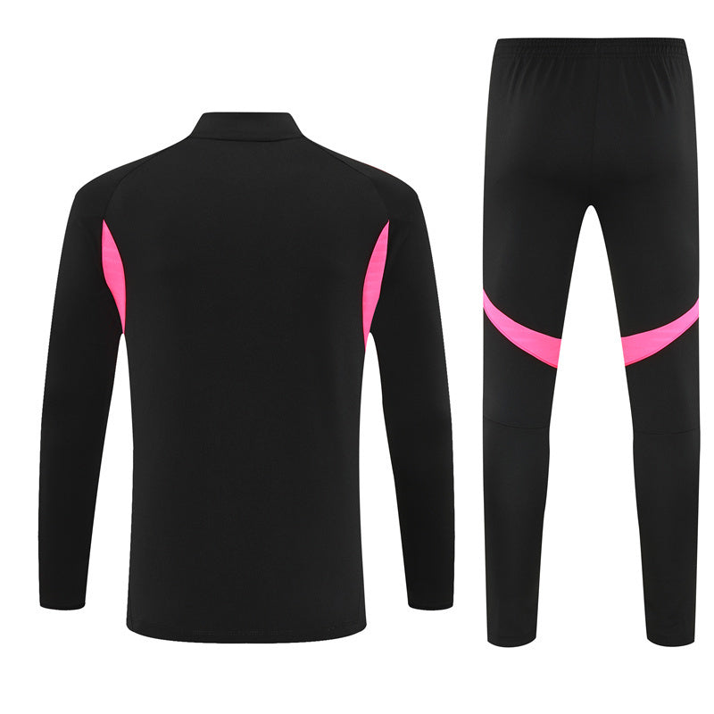 Survetement Arsenal Training Homme/Enfant 2025 2026 Noir Rose