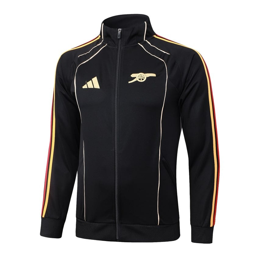 Survetement Arsenal Veste Homme/Enfant 2025 2026 Noir Nuit