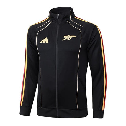 Survetement Arsenal Veste Homme/Enfant 2025 2026 Noir Nuit