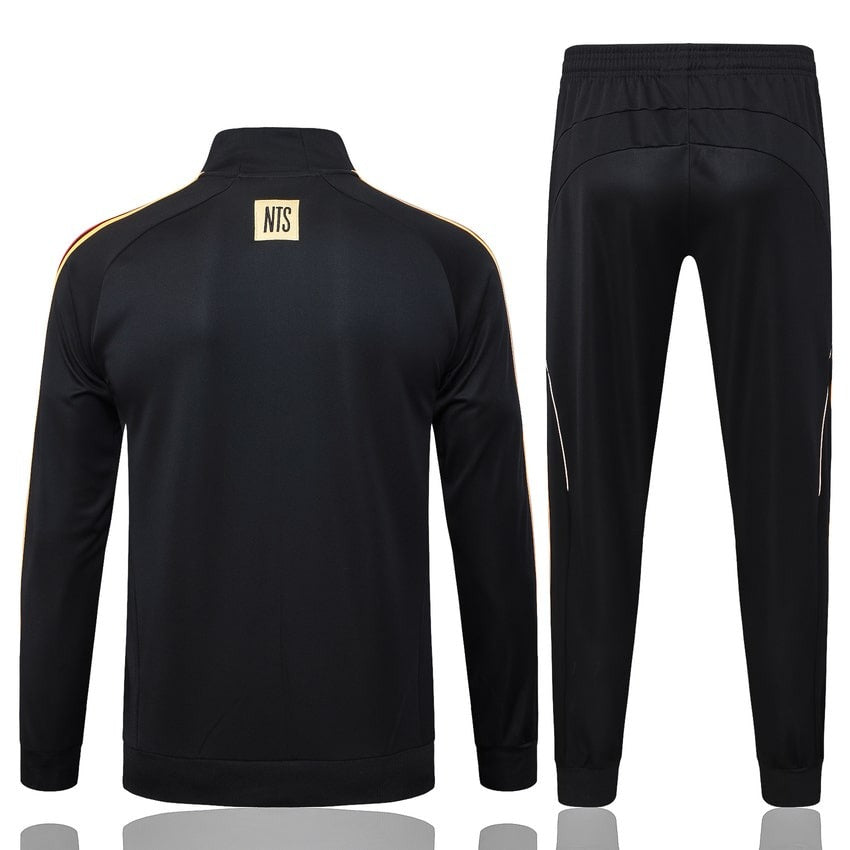 Survetement Arsenal Veste Homme/Enfant 2025 2026 Noir Nuit
