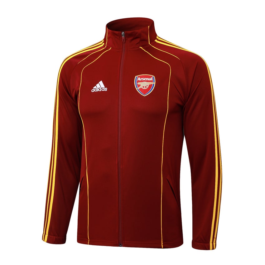 Survetement Arsenal Veste Homme/Enfant  2025 2026 Rouge Foncé