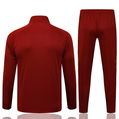 Survetement Arsenal Veste Homme/Enfant  2025 2026 Rouge Foncé