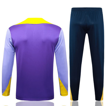 Survetement Atletico Madrid Training Homme/Enfant  2025 2026 Violet Jaune