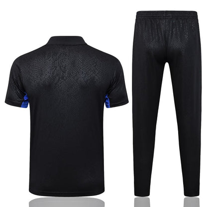 Polo Barcelone Homme 2025 2026 Noir Charbon