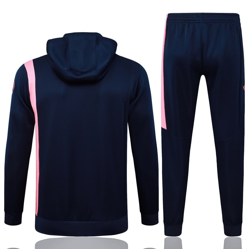 Survetement Barcelone Sweat Homme/Enfant 2025 2026 Bleu Rose