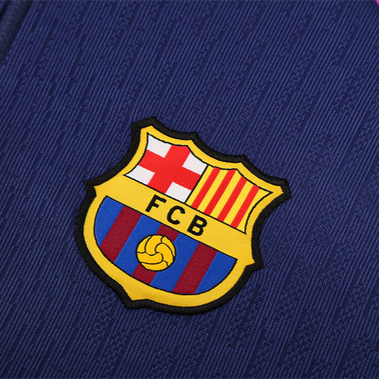 Survetement Barcelone Training Homme/Enfant 2025 2026 Bleu