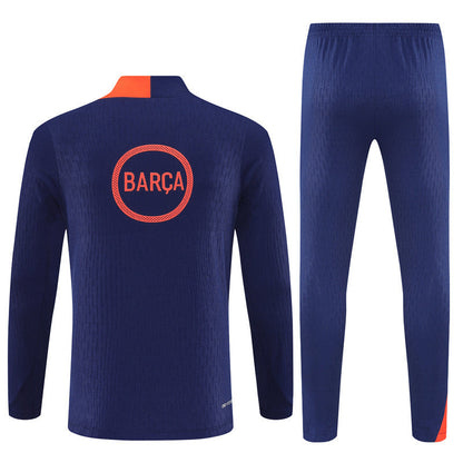 Survetement Barcelone Training Homme/Enfant 2025 2026 Bleu