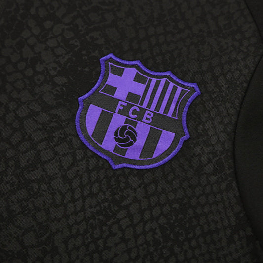 Survetement Barcelone Training Homme/Enfant 2025 2026 Noir