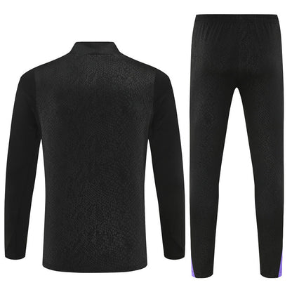 Survetement Barcelone Training Homme/Enfant 2025 2026 Noir