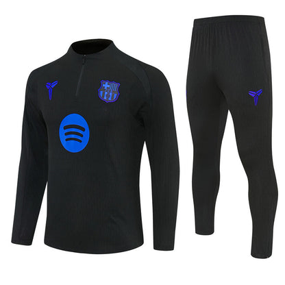 Survetement Barcelone Training Homme/Enfant 2025 2026 Noir