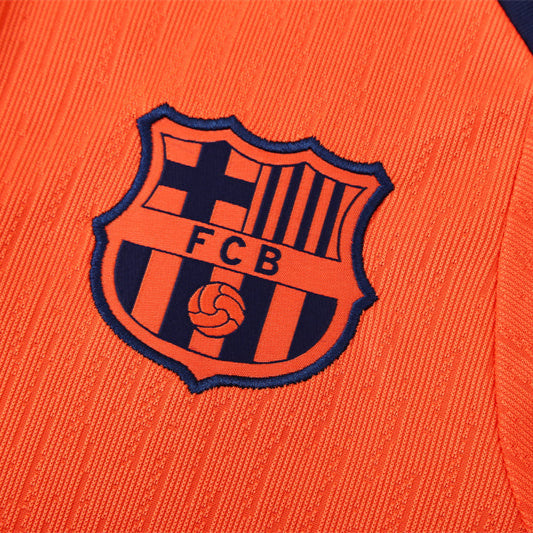 Survetement Barcelone Training Homme/Enfant 2025 2026 Orange