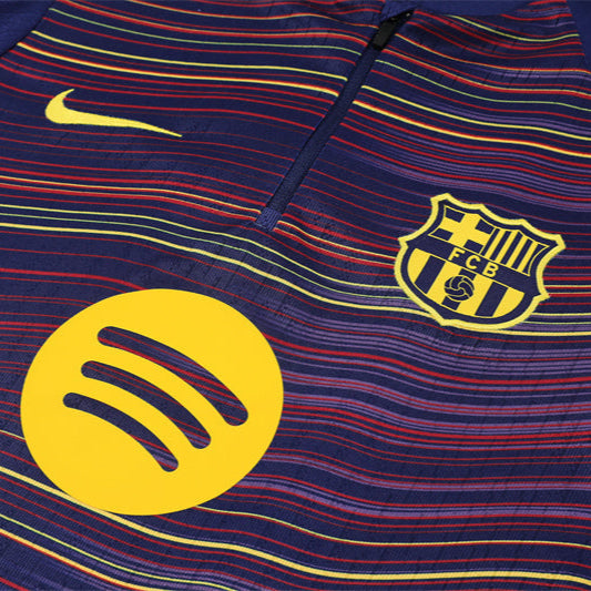Survetement Barcelone Training Homme/Enfant 2025 2026 Rayures