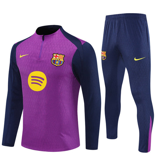 Survetement Barcelone Training Homme/Enfant 2025 2026 Violet