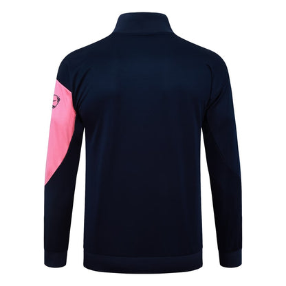 Survetement Barcelone Veste Homme/Enfant  2025 2026 Bleu Rose