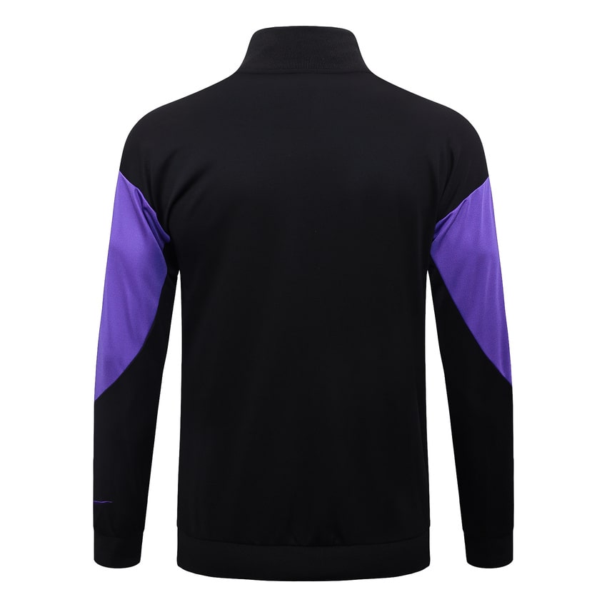 Survetement Barcelone Veste Homme/Enfant  2025 2026 Noir Violet
