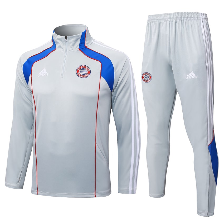 Survetement Bayern Munich Training Homme/Enfant 2025 2026 Gris