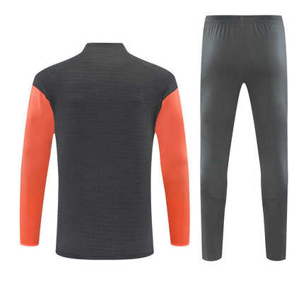 Survetement Bayern Munich Training Homme/Enfant 2025 2026 Gris Sombre