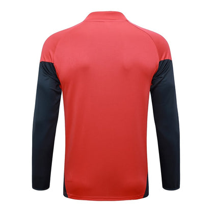 Survetement Bayern Munich Training Homme/Enfant 2025 2026 Rouge Noir