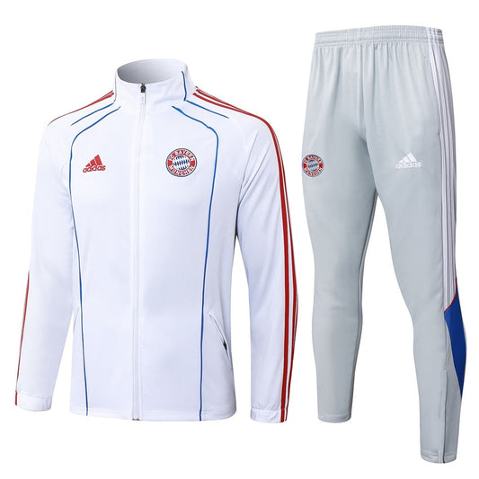 Survetement Bayern Munich Veste Homme/Enfant  2025 2026 Blanc