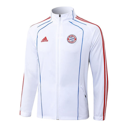 Survetement Bayern Munich Veste Homme/Enfant  2025 2026 Blanc