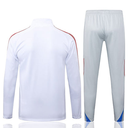 Survetement Bayern Munich Veste Homme/Enfant  2025 2026 Blanc