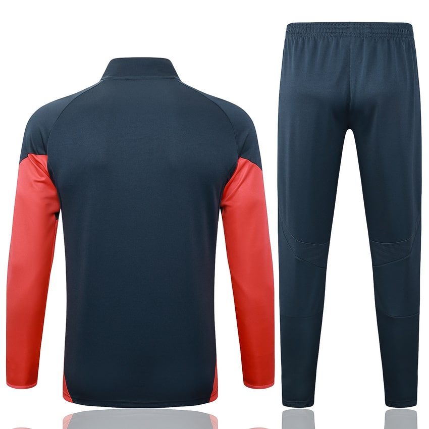 Survetement Bayern Munich Veste Homme/Enfant  2025 2026 Noir Rouge