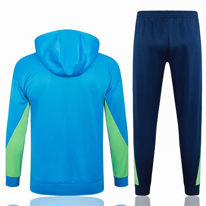 Survetement Bresil Sweat Training Homme/Enfant 2024 2025 Bleu Ciel