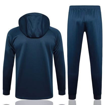 Survetement Bresil Sweat Training Homme/Enfant 2024 2025 Bleu Foncé
