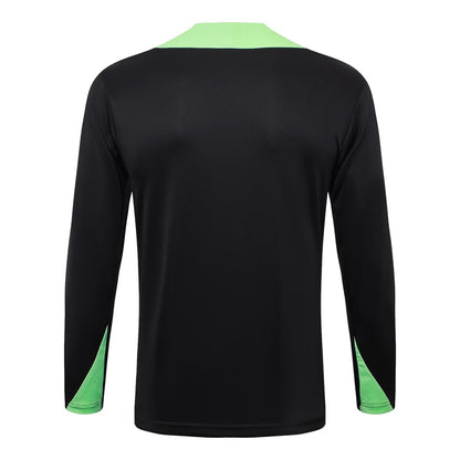 Survetement Bresil Training Homme/Enfant 2024 2025 Noir
