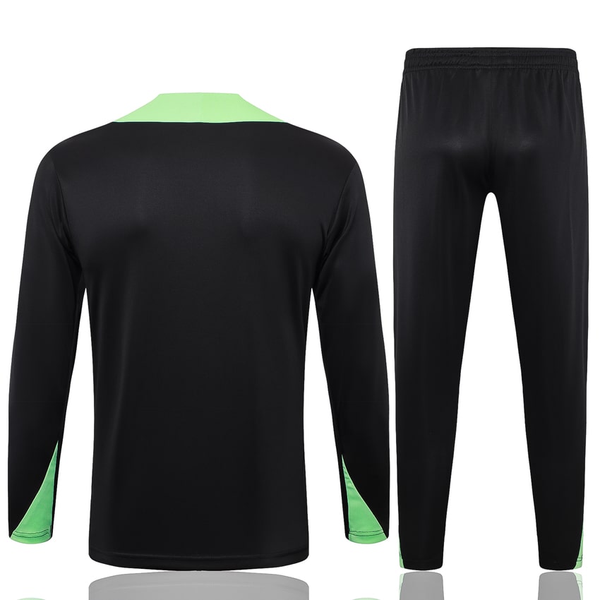 Survetement Bresil Training Homme/Enfant 2024 2025 Noir