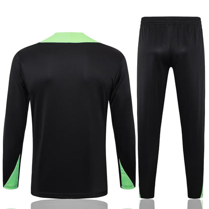 Survetement Bresil Training Homme/Enfant 2024 2025 Noir