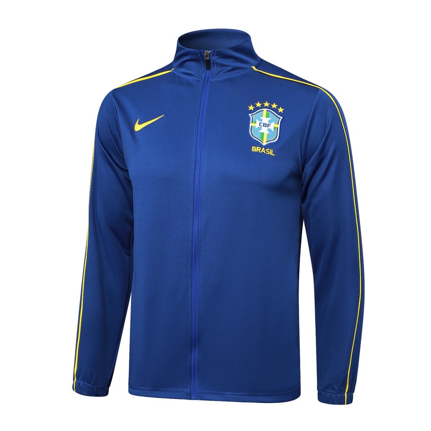Survetement Bresil Veste Homme/Enfant 2024 2025 Bleu Clair