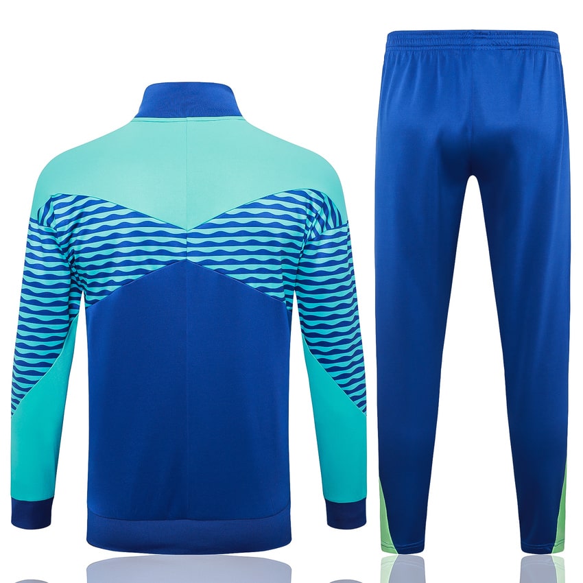 Survetement Bresil Veste Homme/Enfant 2024 2025 Bleu Éclatant