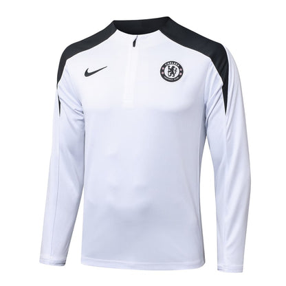 Survetement Chelsea Training Homme/Enfant 2025 2026 Blanc Noir