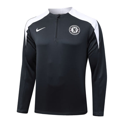 Survetement Chelsea Training Homme/Enfant 2025 2026 Noir Blanc