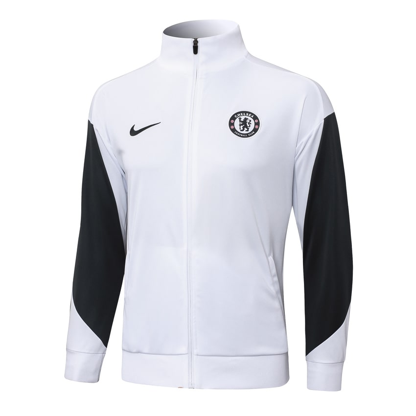 Survetement Chelsea Veste Homme/Enfant  2025 2026 Blanc Noir